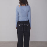 REST & RECREATION 2510 STITCH JOGGER PANTS - BLACK