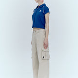 REST & RECREATION 2412 COTTON CARGO PANTS - Beige