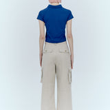 REST & RECREATION 2412 COTTON CARGO PANTS - Beige