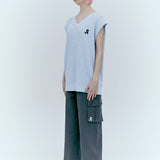 REST & RECREATION 2412 COTTON CARGO PANTS - CHARCOAL