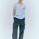 REST & RECREATION 2412 COTTON CARGO PANTS - CHARCOAL