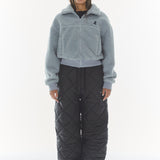 REST & RECREATION 2411 COLLAR FLEECE ZIP-UP - BLUE
