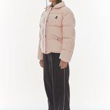 REST & RECREATION 2411 COLLAR DOWN JACKET - PINK