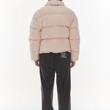 REST & RECREATION 2411 COLLAR DOWN JACKET - PINK