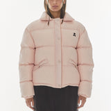 REST & RECREATION 2411 COLLAR DOWN JACKET - PINK