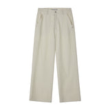 REST & RECREATION 2411 LOGO CORDUROY PANTS - IVORY
