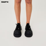 SMFK 2504 幻影高跟球鞋(皮质)女鞋/荒野黑