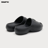 SMFK 2504 涟漪未来一体拖鞋女鞋/荒野黑
