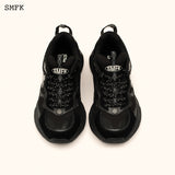 SMFK SS2312 复古慢跑鞋 黑