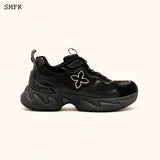 SMFK SS2312 复古慢跑鞋 黑