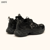 SMFK SS2312 复古慢跑鞋 黑