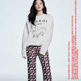 MARDI MERCREDI 2505 SWEATSHIRT DDANJI CH.06_WHITE BLACK
