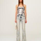 SMFK 2504 幻影蛇纹运动吊带(比弗利山纪念版)/白蛇纹