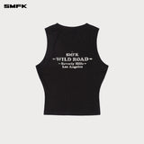 SMFK 2504 比弗利运动背心/荒野黑
