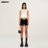 SMFK 2504 比弗利运动背心/雪山白