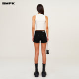 SMFK 2504 比弗利运动背心/雪山白