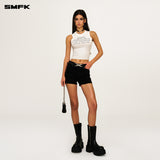 SMFK 2504 比弗利运动背心/雪山白