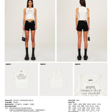 SMFK 2504 比弗利运动背心/雪山白