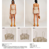 SMFK 2506 狂野大陆牛仔吊带(手工)/荒野棕