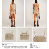 SMFK 2506 狂野大陆牛仔吊带(手工)/荒野牛仔棕