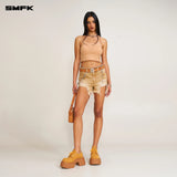 SMFK 2506 风褪色短身运动背心/褪色沙漠