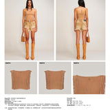 SMFK 2506 飓风褪色手工编织抹胸/褪色沙漠