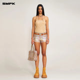 SMFK 2506 暴风褪色运动长背心(手工染色)/褪色沙漠