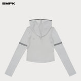SMFK 2504 未来星空针织帽衫/星空银