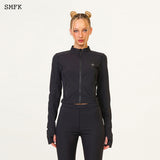 SMFK 2406 拥抱皮肤防晒夹克 黑