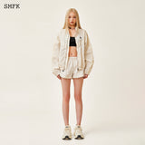 SMFK SS2402 蝮蛇合金皮肤训练夹克 白