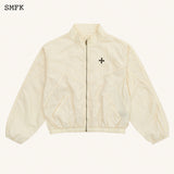 SMFK SS2402 蝮蛇合金皮肤训练夹克 白