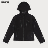 SMFK 2503 未来风暴户外功能帽衫/荒野黑