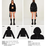 SMFK 2503 未来风暴户外功能修身帽衫/荒野黑