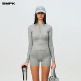 SMFK 2408 未来动念塑身夹克 星空银