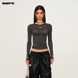 SMFK 2504 未来星空针织衫/星空黑