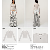 SMFK 2504 野马星空针织衫/星空银