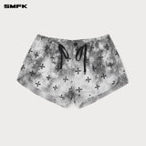 SMFK 2503 水墨花园手工扎染伞兵短裤/水墨花园