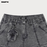 SMFK 2503 风暴户外工装短裤/月星灰