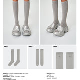 SMFK 2409 拥抱运动中筒袜(2双) 尘埃灰