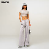 SMFK 2504 动念塑身皮肤TEE/尘埃灰