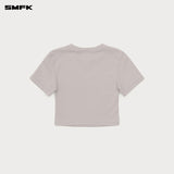 SMFK 2504 动念塑身皮肤TEE/尘埃灰