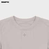 SMFK 2504 动念塑身皮肤TEE/尘埃灰