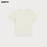 SMFK 2504 动念塑身皮肤TEE/雪山白