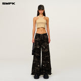 SMFK 2503 十字花经典训练背心V肤色