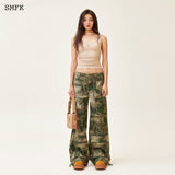 SMFK SS2402 经典百叶窗背心 亚麻