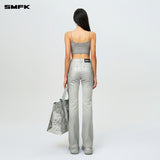 SMFK 2408 动念塑身吊带 星空银