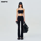 SMFK 2408 拥抱超短运动吊带 荒野黑