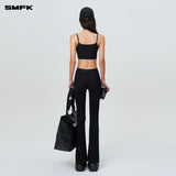 SMFK 2408 拥抱超短运动吊带 荒野黑