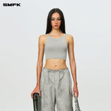 SMFK 2408 拥抱皮肤综合背心 尘埃灰