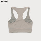 SMFK 2504 动念一体经典塑身背心V尘埃灰